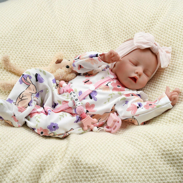 Babeside Realistic 17" Newborn Truly Reborn Baby Doll Girl Twinnie