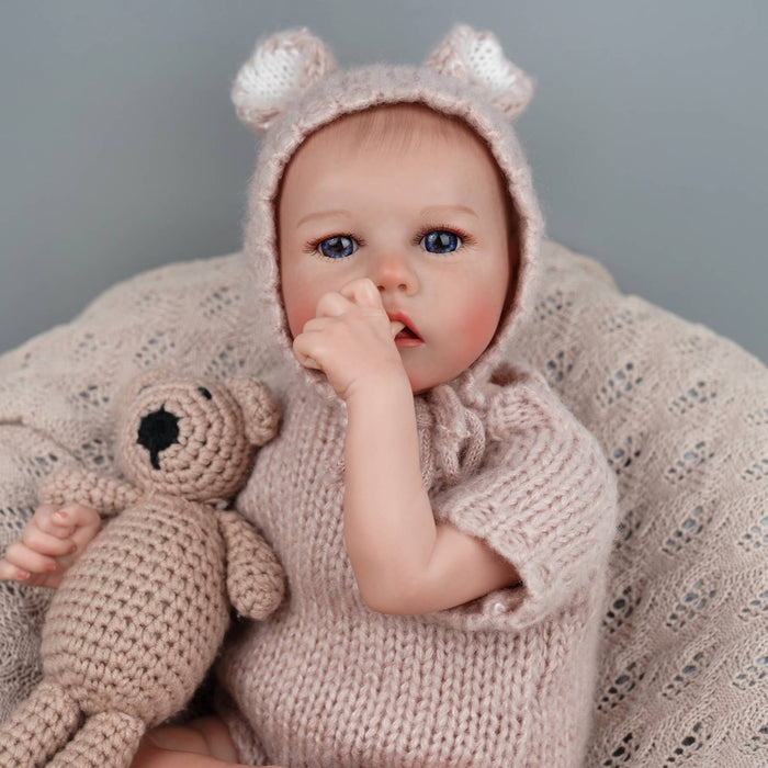 Babeside Realistic 17" Toddler Truly Reborn Baby Doll Girl Amir
