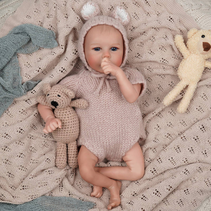 Babeside Realistic 17" Toddler Truly Reborn Baby Doll Girl Amir