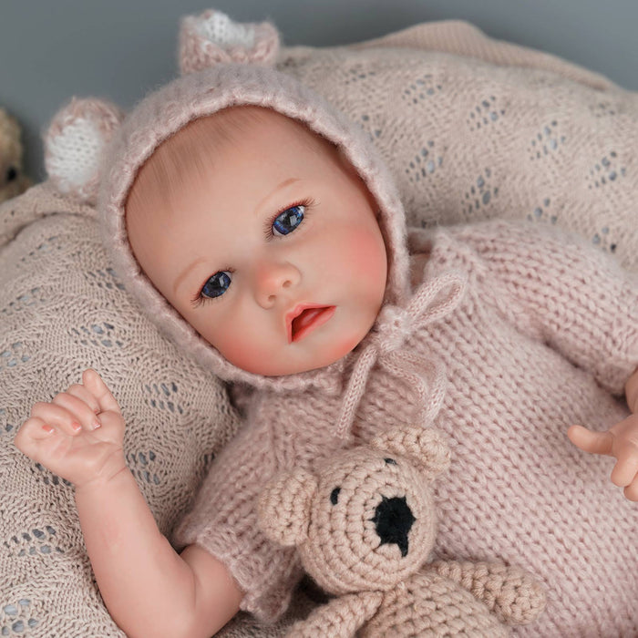 Babeside Realistic 17" Toddler Truly Reborn Baby Doll Girl Amir