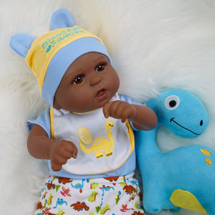 Babeside Realistic 20" Infant American African Reborn Baby Doll Adorable Boy Kimi