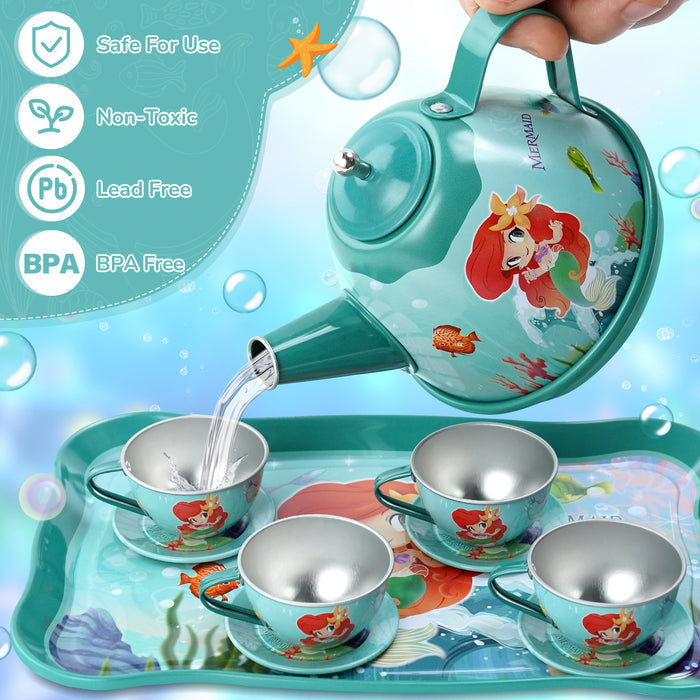 Babeside Reborn Baby Dolls Tea Party Set - Play with Your Adorable Baby Doll