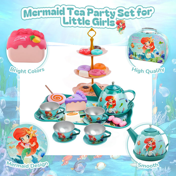 Babeside Reborn Baby Dolls Tea Party Set - Play with Your Adorable Baby Doll