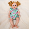 Babeside Stella 12" Full Silicone Reborn Baby Doll Blue Eyes Adorable Girl