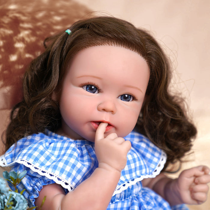 Babeside Stella 20'' Reborn Baby Doll Blue: Love at First Sight that Look Real