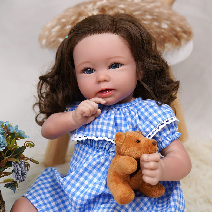 Babeside Stella 20'' Reborn Baby Doll Blue: Love at First Sight that Look Real