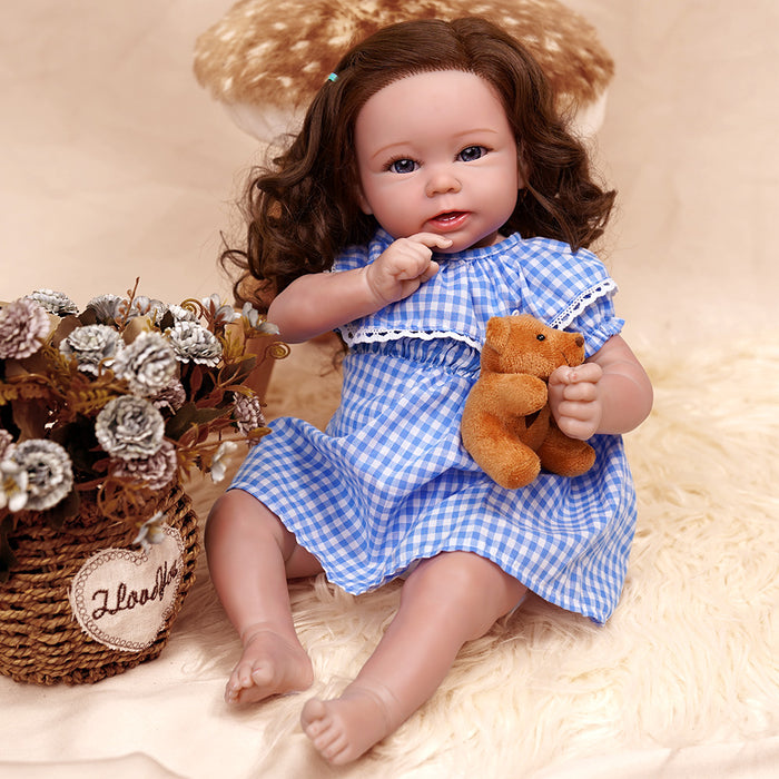 Babeside Stella 20'' Reborn Baby Doll Blue: Love at First Sight that Look Real