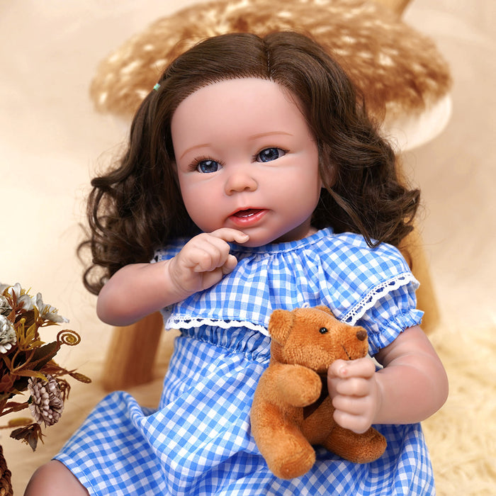 Babeside Stella 20'' Reborn Baby Doll Blue: Love at First Sight that Look Real