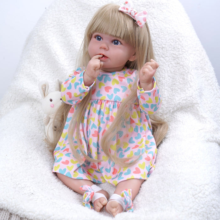 Babeside Stella 20'' The Sweet Dream Princess Baby Girl with Heartbeat Coos and Breath