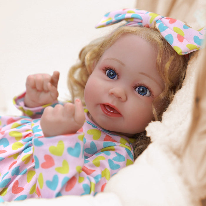 Babeside Stella 20'' The Sweet Hearts Princess Baby Girl with Heartbeat Coos and Breath