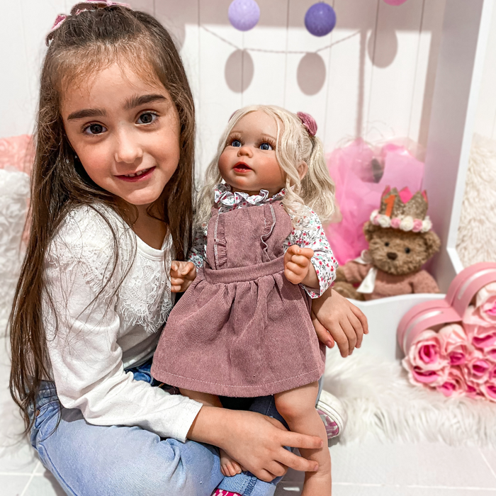 Babeside Stella 20'' The Taro Purple Princess Baby Girl