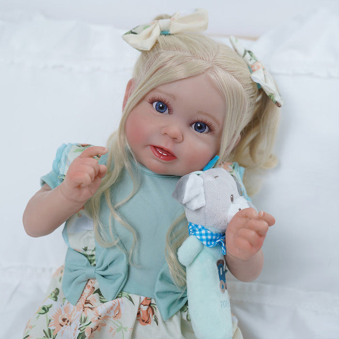 Babeside Stella 20'' Toddler Baby Girls Doll that Look Real Named with Heartbeat Coos and Breath