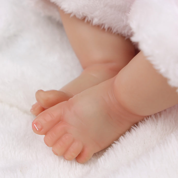 Babeside Sunny 17'' Christmas Reborn Baby Doll Brown Eyes Adorable Girl
