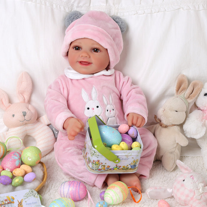 Babeside Sunny 17'' Reborn Baby Doll Girl Soft And Lovely Easter