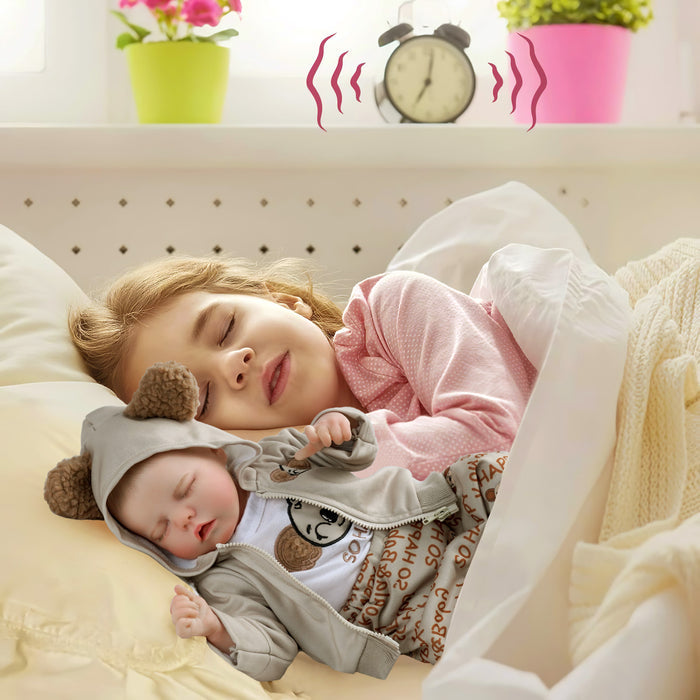 Babeside Twinnie 17" Realistic Reborn Baby Doll Cute Girl Asleep