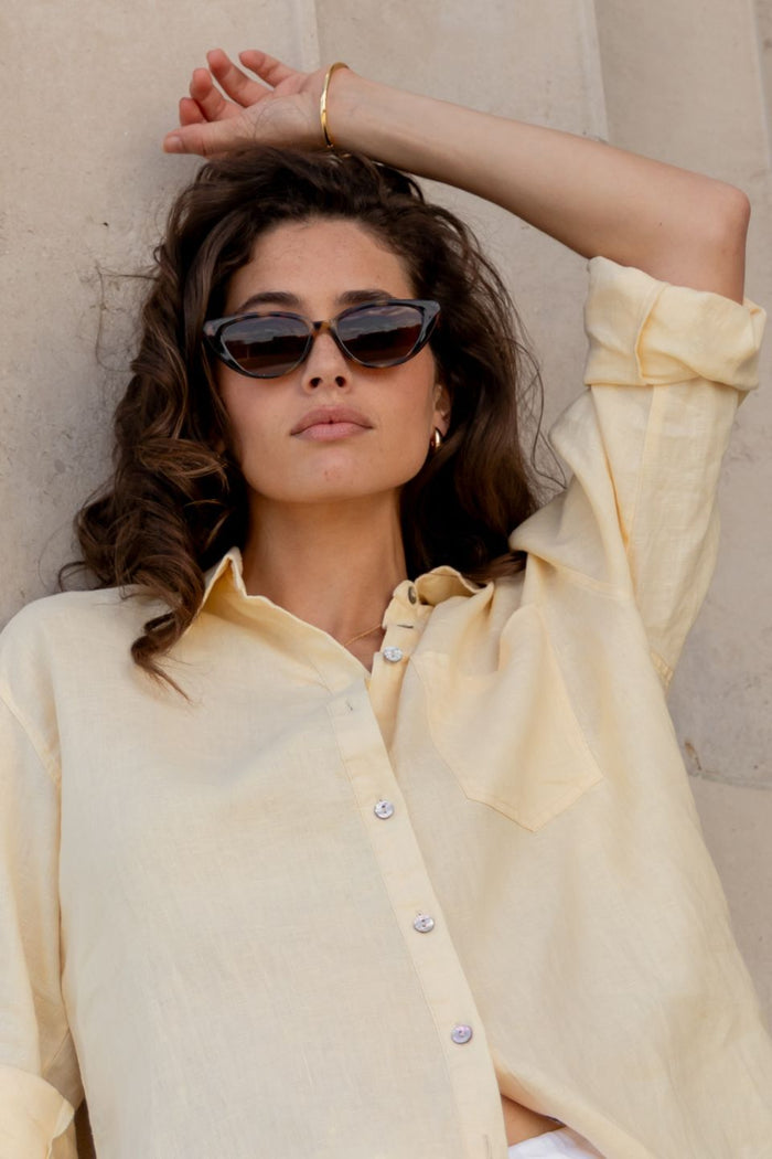 Barcelona Brown Tort Cat Eye Sunglasses