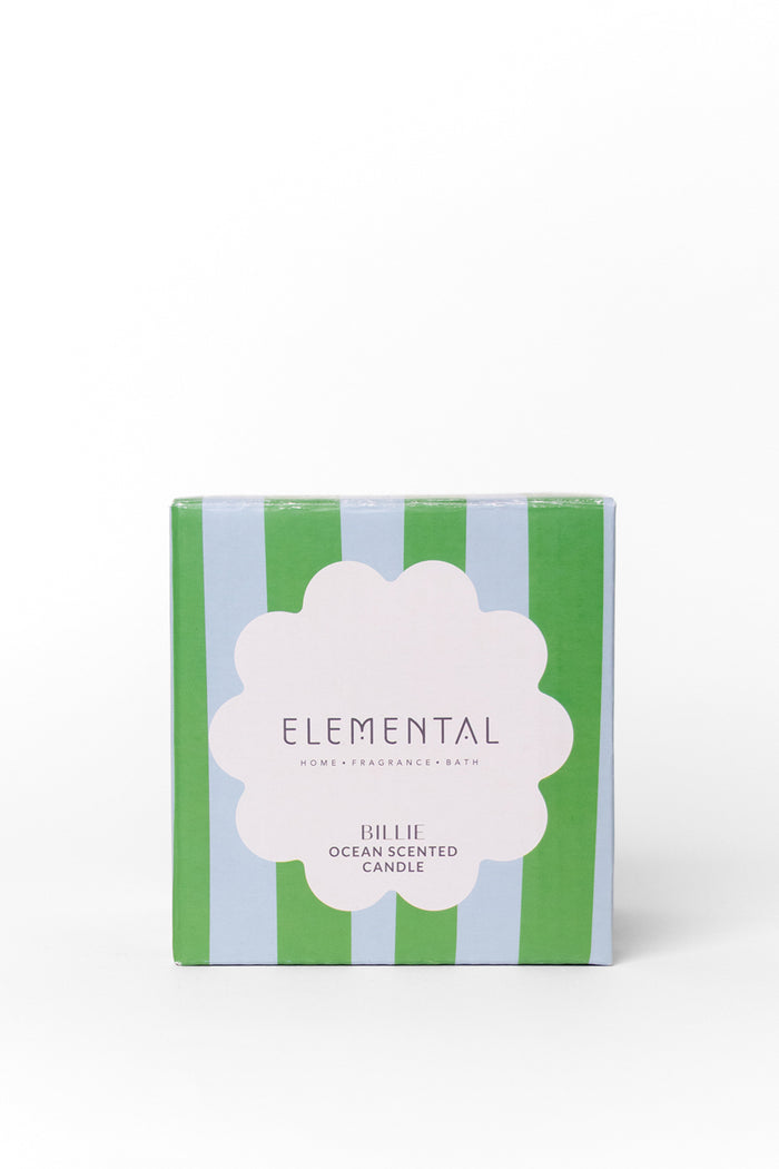 Billie Sky Emerald 8cm Glass Candle