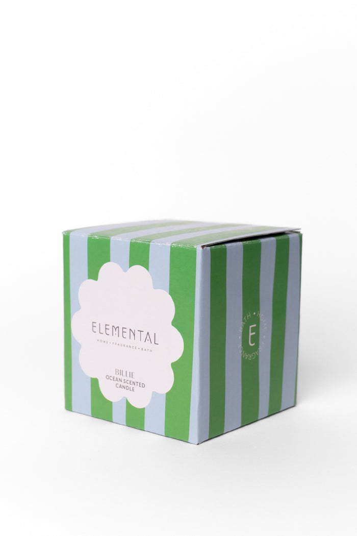 Billie Sky Emerald 8cm Glass Candle