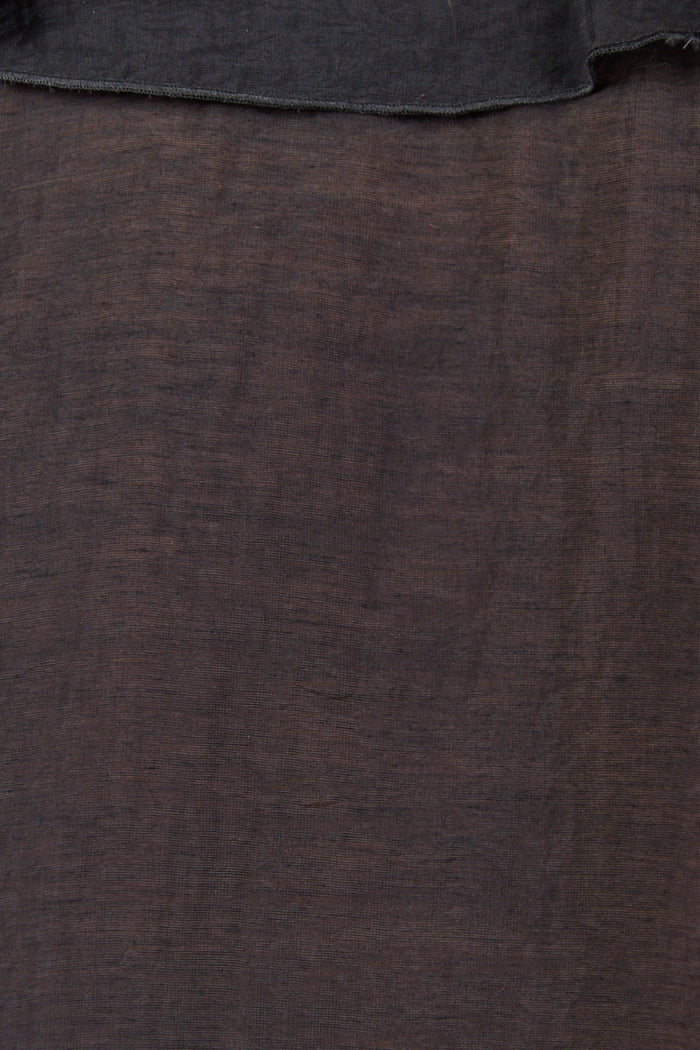 Close-up of black fabric texture