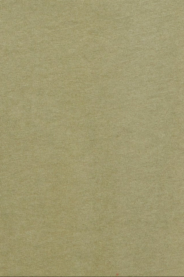 Close up of khaki cotton fabric