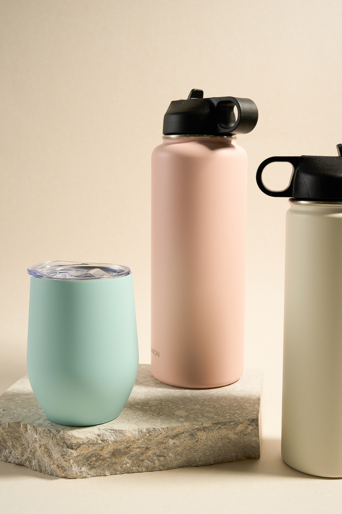 Breeze Stainless Steel 350ml Coffee + Wine Tumbler