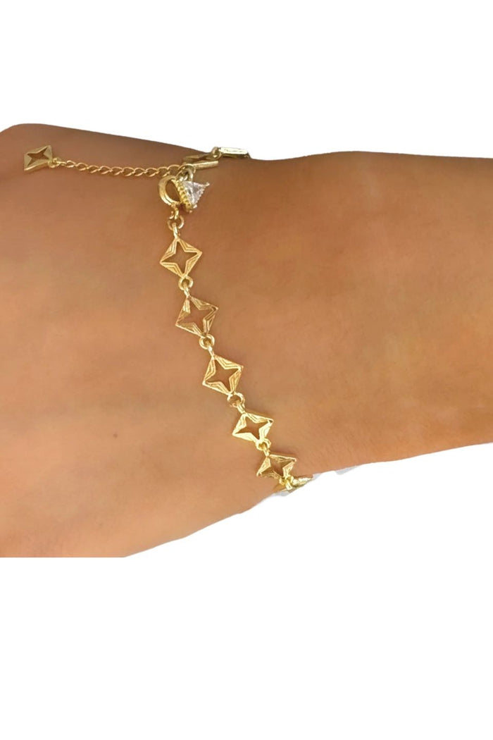 Byzante Embrace Star Gold Bracelet