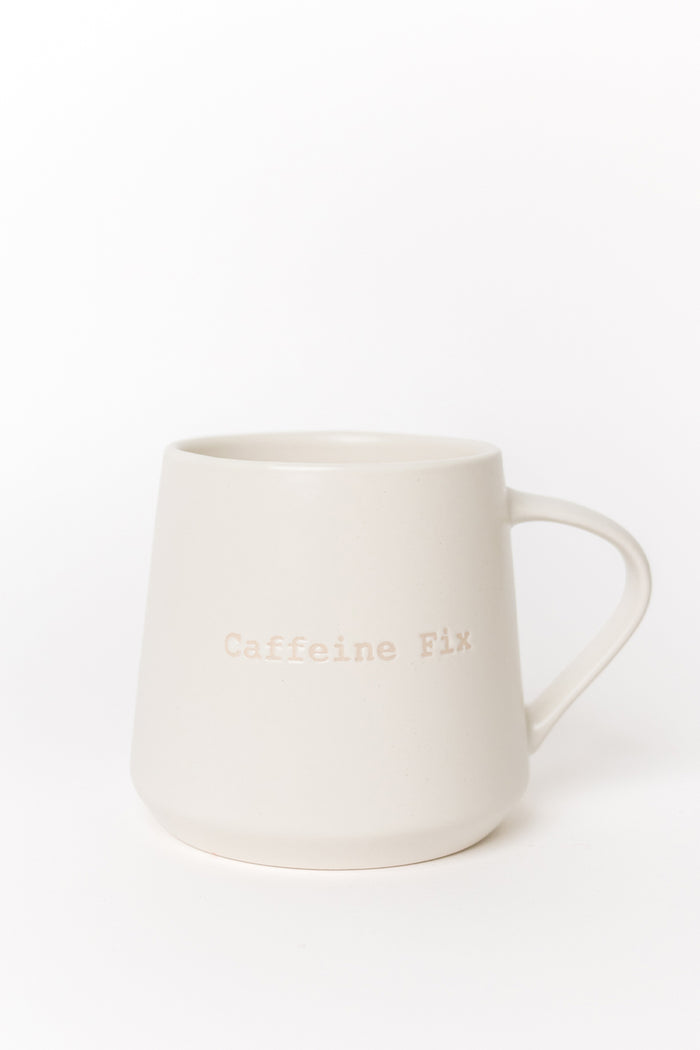 Caffeine Fix Natural Mug