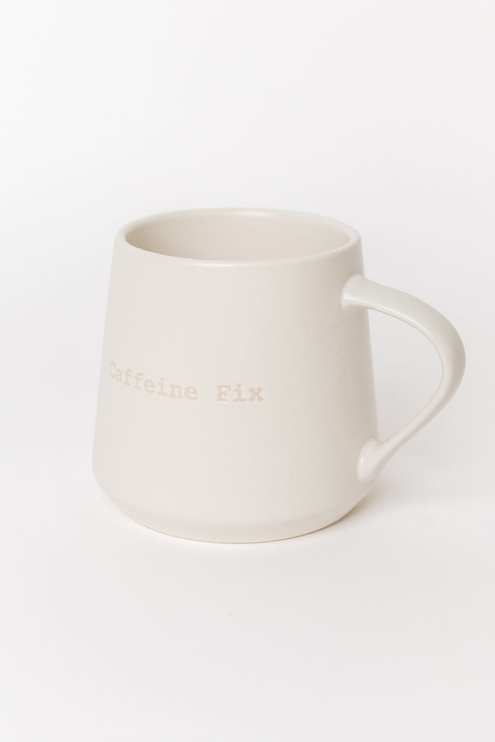 Caffeine Fix Natural Mug