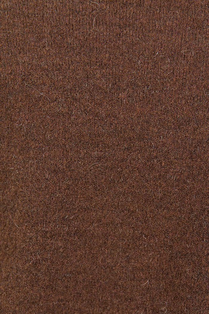 Brown textured fabric background