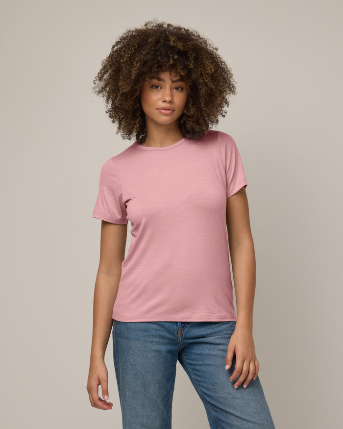 Cara 100% Wool Fitted Tee