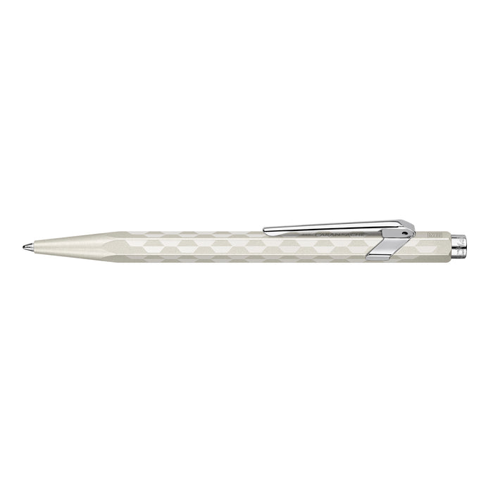 Caran d'Ache Alpine Frost 849™ Ballpoint Pen - White (Black Ink) - Clearance