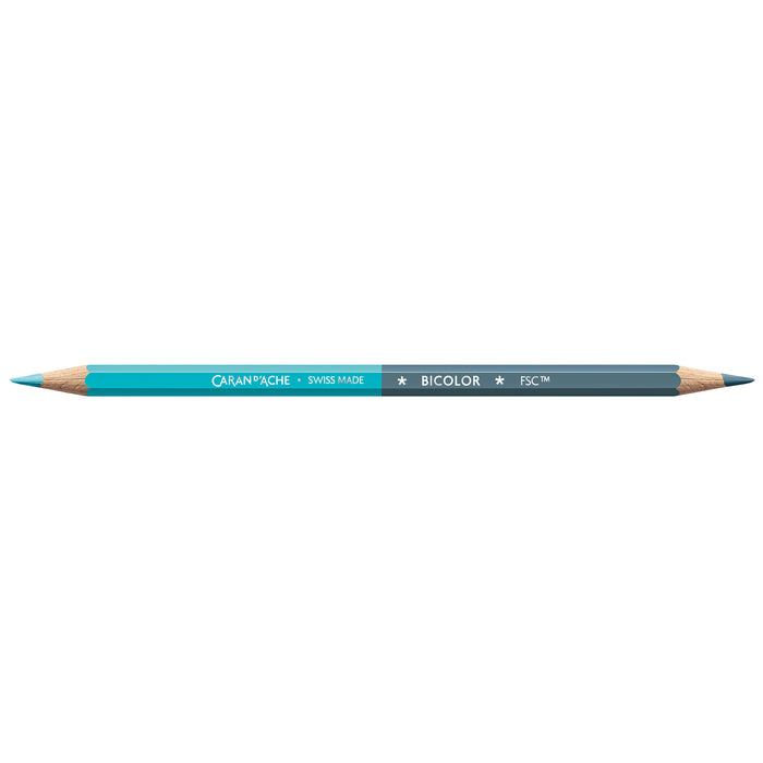 Caran d'Ache Alpine Frost Bicolor Pencil - Set of 9 (18 Colours) - Clearance