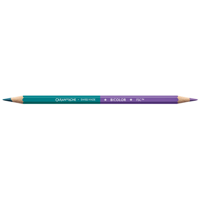 Caran d'Ache Alpine Frost Bicolor Pencil - Set of 9 (18 Colours) - Clearance