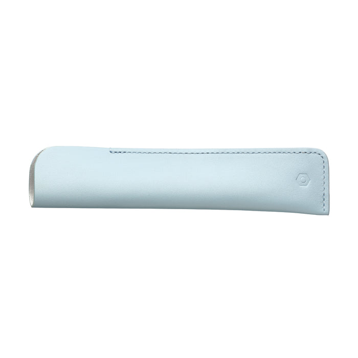 Caran d'Ache Alpine Frost Ecridor Ballpoint Pen & Polar Blue Leather Case - Clearance