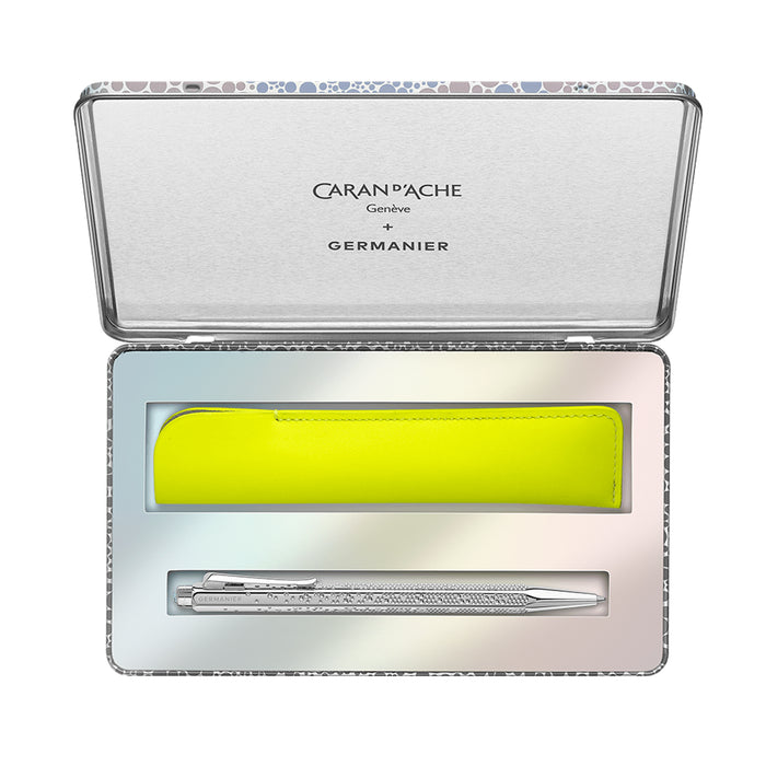 Caran d'Ache Germanier Edition Ecridor Ballpoint Pen with Leather Case - Clearance