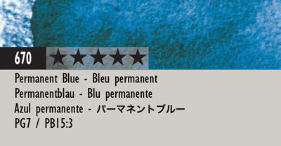 Blue / Permanent Blue
