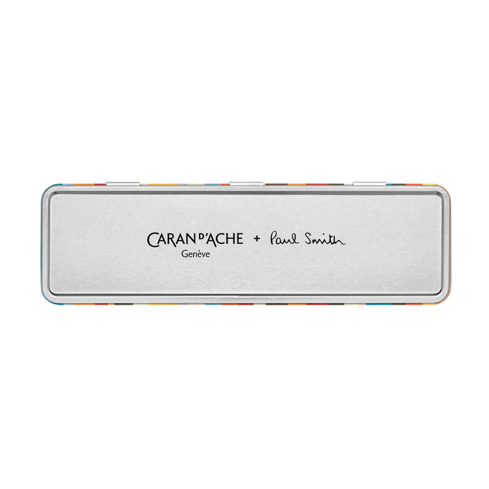 Caran d'Ache Paul Smith 849 Silver Ballpoint Pen - Ltd. Edition