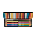 Caran d'Ache Paul Smith Bicolor Pencil Set of 12 (24 Colours) with Brush - Ltd. Edition
