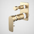 Caroma Luna II Bath/Shower with Diverter Trim Kit - Brushed Brass 68210BB - The Blue Space