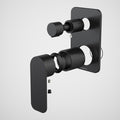 Caroma Luna II Bath/Shower with Diverter Trim Kit - Satin Black 68210BL - The Blue Space