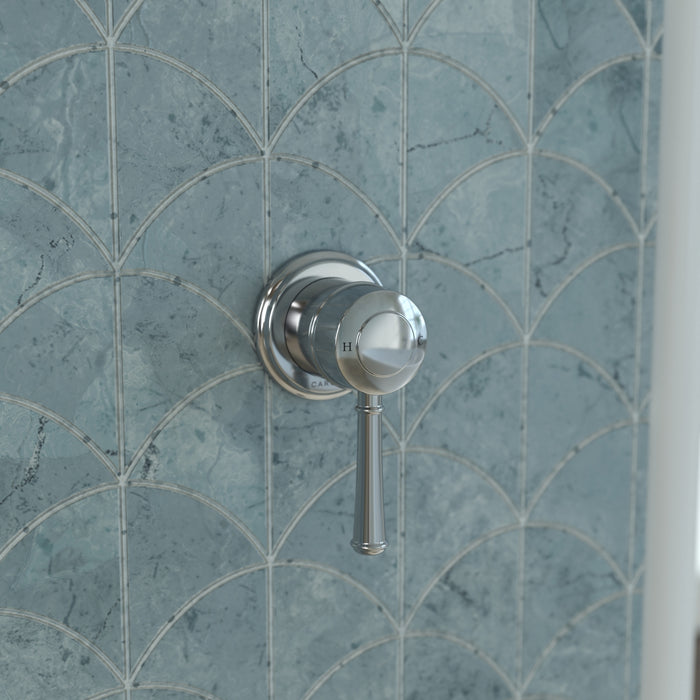 Main Caroma Riviere Bath Shower Mixer Trim Kit - Chrome 520007C - The Blue Space