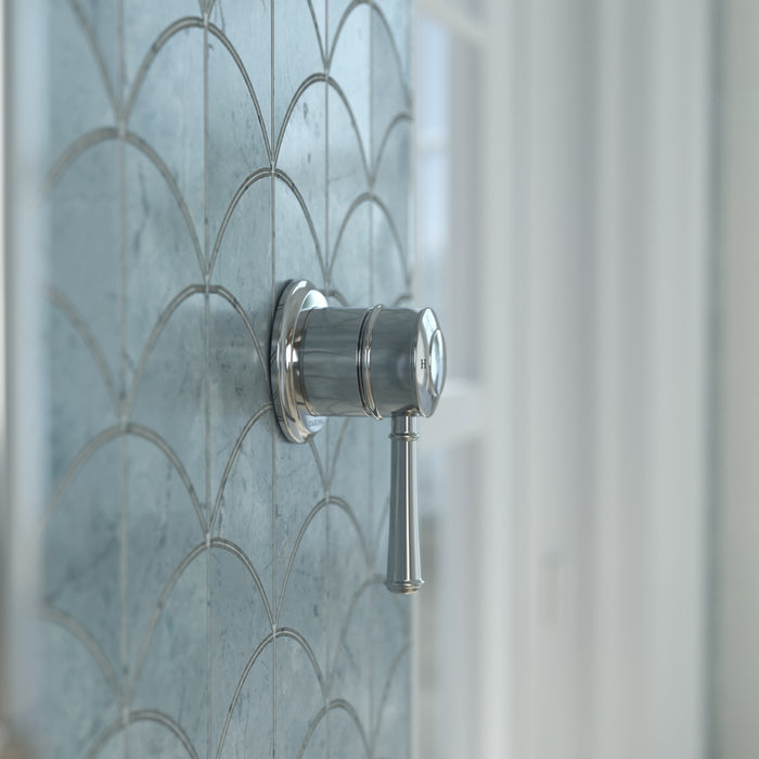 Lifestyle 2 Caroma Riviere Bath Shower Mixer Trim Kit - Chrome 520007C - The Blue Space