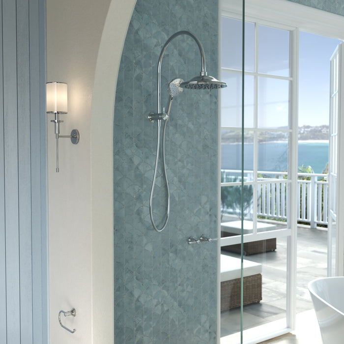 Lifestyle 3 Caroma Riviere Bath Shower Mixer Trim Kit - Chrome 520007C - The Blue Space