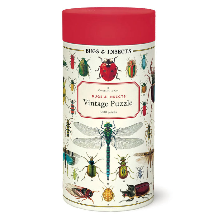 Cavallini 1,000 Piece Puzzle Bugs & Insects