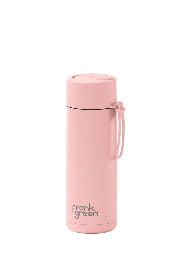 Ceramic Reusable Blushed 595ml Bottle with Flip Lid