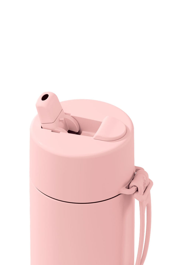 Ceramic Reusable Blushed 595ml Bottle with Flip Lid