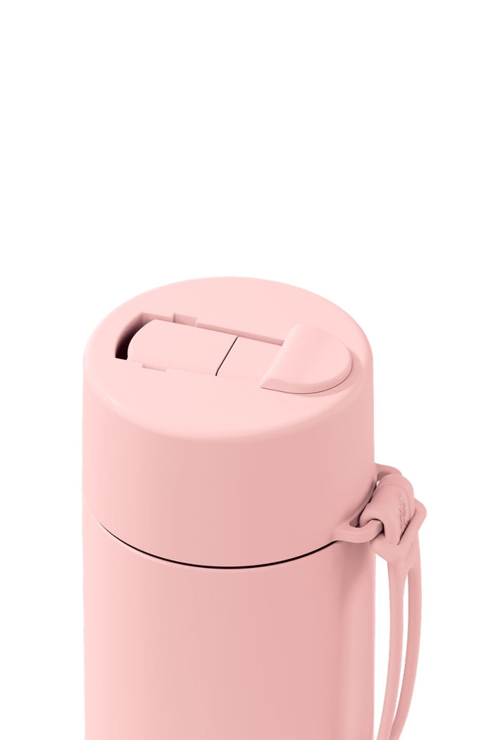 Ceramic Reusable Blushed 595ml Bottle with Flip Lid