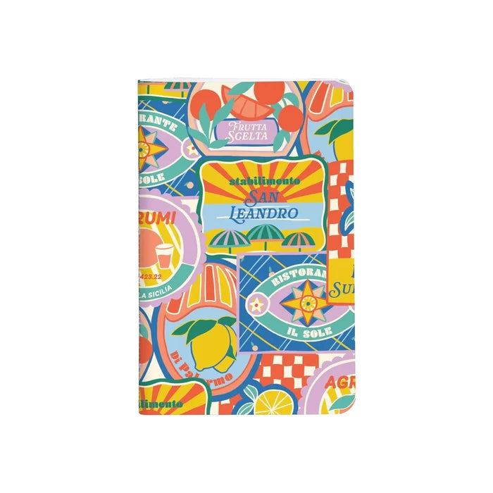 Clairefontaine Dolce Amore Assorted Softcover Notebooks - Blank 3"x4.75"