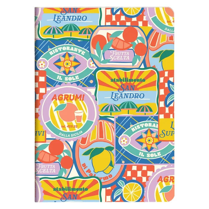 Clairefontaine Dolce Amore Assorted Softcover Notebooks - Lined 5.8"x8.3"