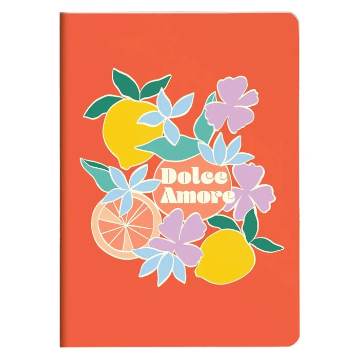 Clairefontaine Dolce Amore Assorted Softcover Notebooks - Lined 5.8"x8.3"